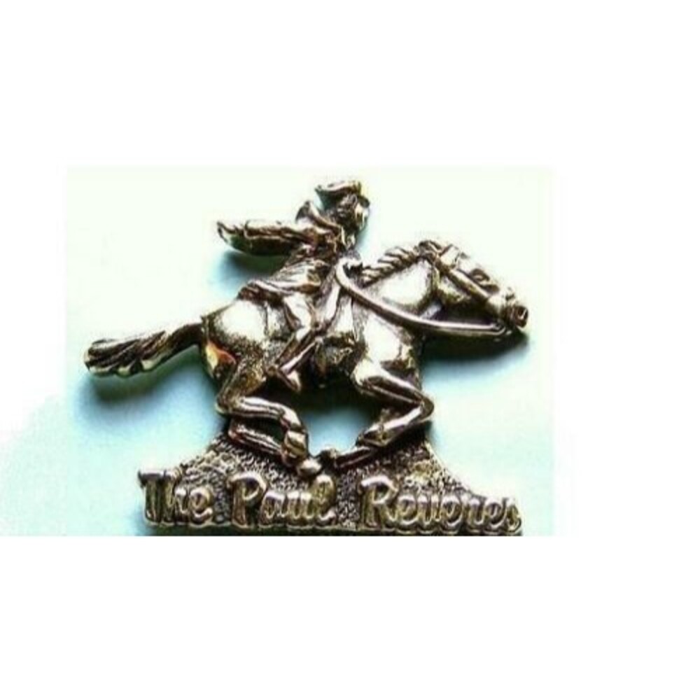 The Paul Revere's Gold tone Lapel or hat Pin - Picture 2 of 2